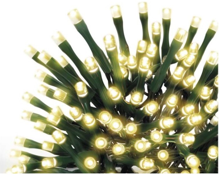 Vánoční LED světelný řetěz s časovačem Spirit 5000 cm teplý bílý