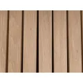 Jídelní stůl CHRISTO 120 cm dubová dýha olejovaná bílá