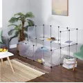 Ohrádka pro drobná zvířata Femino 143x108 cm čirá