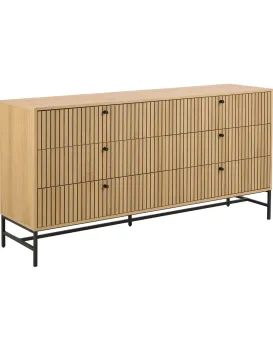 Komoda Albany 157 cm dub přírodní