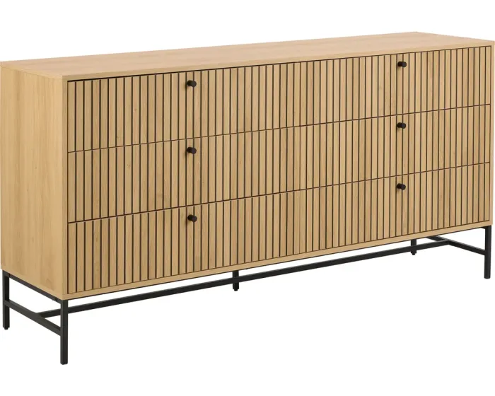 Komoda Albany 157 cm dub přírodní