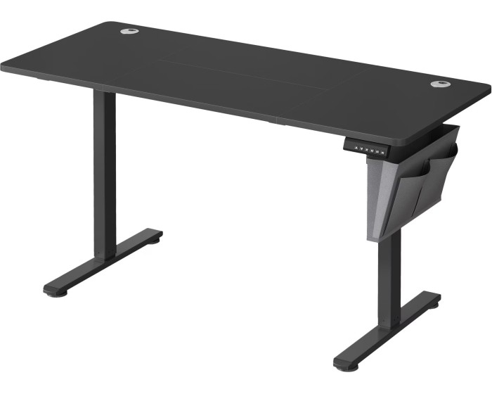 Elektricky nastavitelný psací stůl Vasagle Foral 140 cm černý
