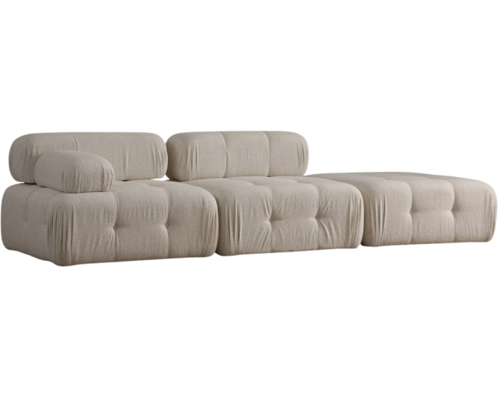 Modulová pohovka Doblo III 315 cm krémová