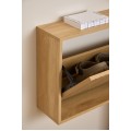 Nástěnný botník Albany 71 cm dub přírodní
