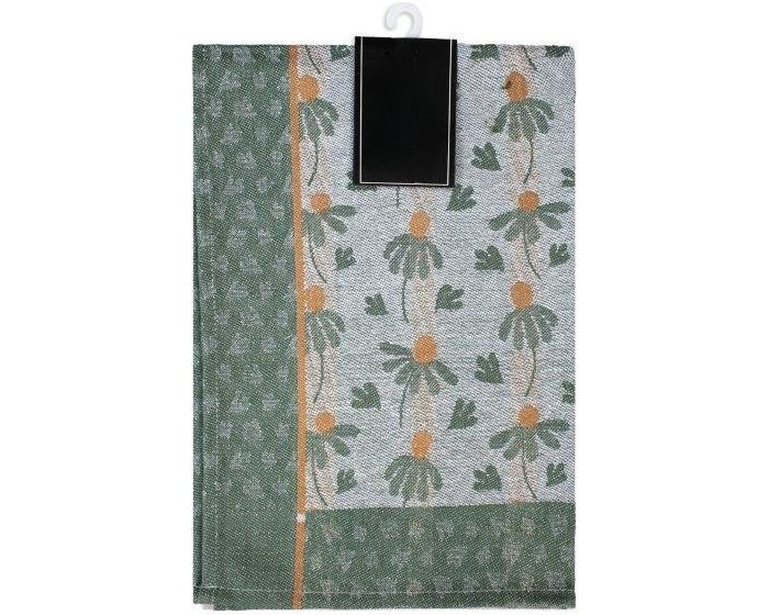 Bavlněná kuchyňská utěrka Carino 014 40x60 cm zelená
