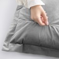 Povlaky na polštáře AmeliaHome Velvet Side šedé