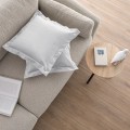 Povlaky na polštáře AmeliaHome Velvet Side bílé