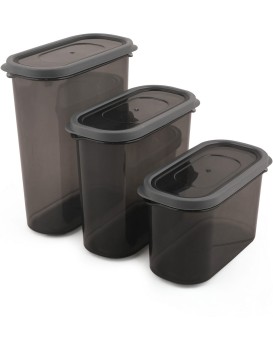 Sada kuchyňských boxů Markos 18 kusů šedá