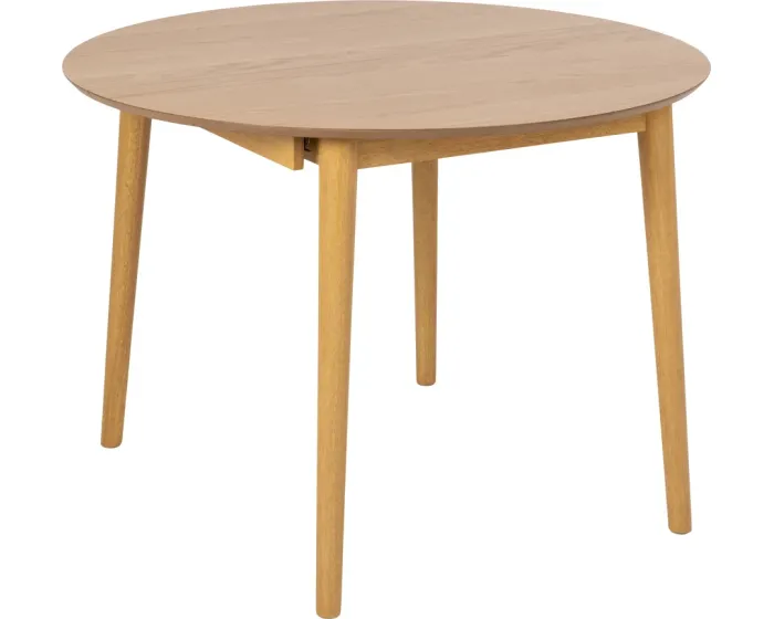 Jídelní rozkládací stůl Montreux 115/154 cm z kaučukovníku dub přírodní