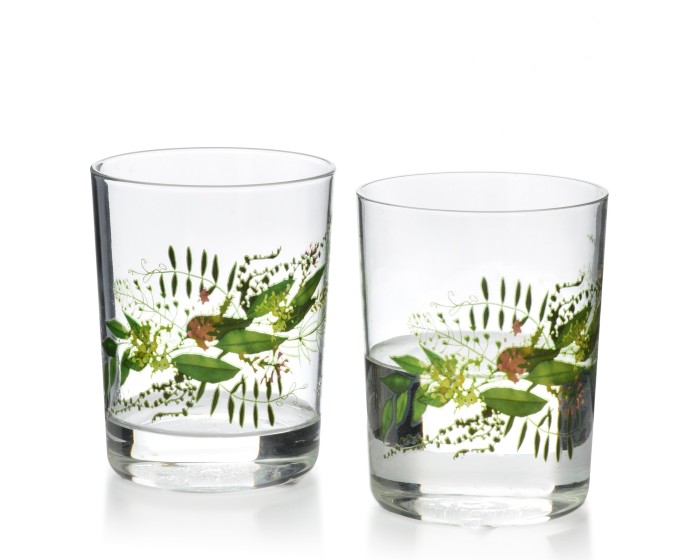 Sada 6 sklenic Idyllic 420 ml čirá/vícebarevná