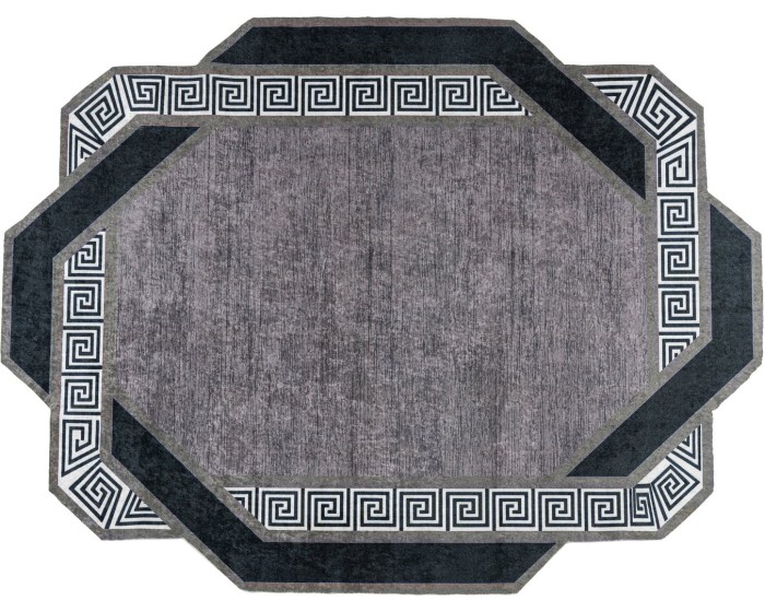 Koberec Octagon 120x180 cm hnědý