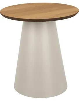 Odkládací stolek Soli 45 cm dub přírodní/šedý