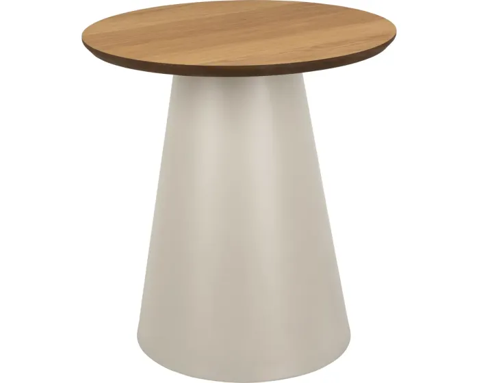 Odkládací stolek Soli 45 cm dub přírodní/šedý