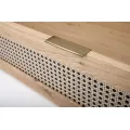 Dvoulůžková postel Borneo K 160x200 s šuplíky dub artisan/černá