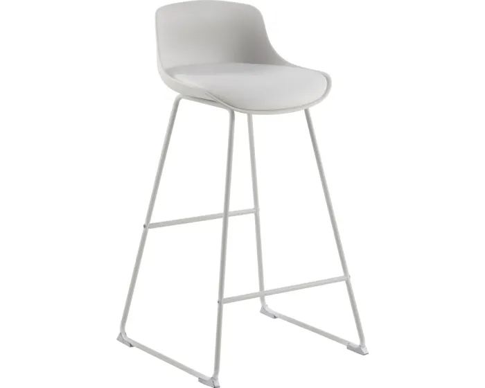 Barová židle Tina 94 cm bílá
