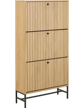Výklopný botník ALBANY 71,6 cm dub přírodní