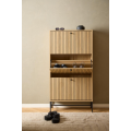 Výklopný botník ALBANY 71,6 cm dub přírodní