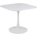Jídelní stůl MALTA 90 cm bílý mramor
