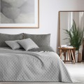 Oboustranný přehoz přes postel DecoKing Chiny šedo-stříbrný