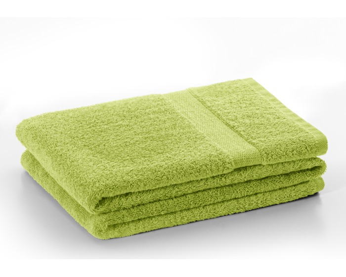 Bavlněný ručník DecoKing Mila 30x50cm světle zelený