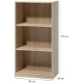 Regál Tatris 116 cm dub sonoma