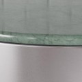 Konferenční stolek Cangas 80 cm šedý/zelený mramor