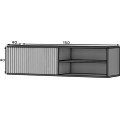 Závěsný TV stolek Entsian 150 cm dub Artisan
