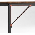 Psací stůl Vasagle Kolmo 120 cm hnědý