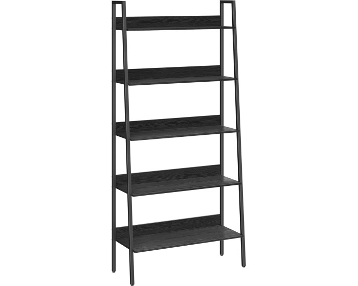 Knihovna Vasagle CHICCO 80 cm černá