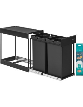 Koš na tříděný odpad Abes 30 l černý