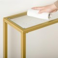 Konzolový stolek Vasagle Grit 100 cm zlatý