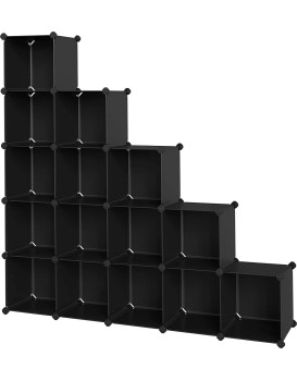 Regál CUBE černý
