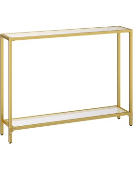 Konzolový stolek Vasagle Grit 100 cm zlatý