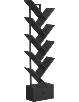Designová knihovna Marelo 135 cm černá