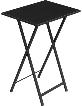 Skládací odkládací stolek Vasagle Abby 48 cm černý