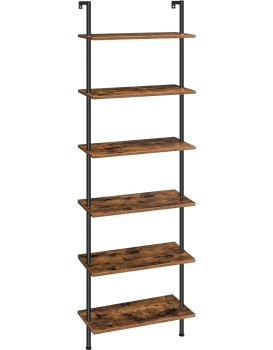 Knihovna Vasagle Zorami 60 cm černá/hnědá