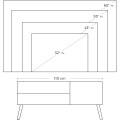 TV stolek VASAGLE WERO