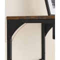 Předsíňový věšák Houseland Monteco hnědý/černý