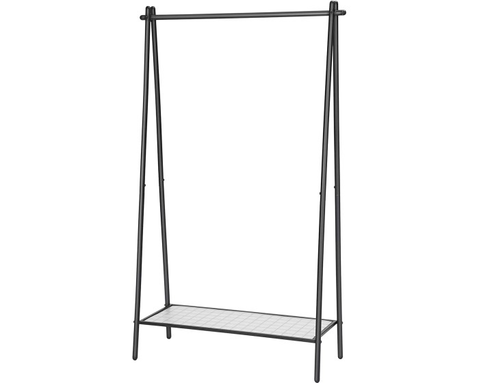 Šatní věšák Loft 153 cm černý