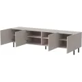 TV stolek Paxos 200 cm kašmír/černý