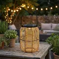Solární lucerna SOKKE 25/36 hnědá