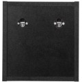 Koupelnový regál Nova Black D 83-27-Q černý