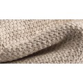 Pojízdný regál Vasagle Lilea s látkovým košem 40 cm bílý/hnědý