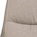 Otočné křeslo Bosley lounge béžové/černé II