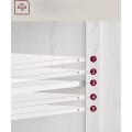 Kuchyňská skříňka Vasagle Pigo 80 cm bílá/hnědá