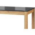 Rozkládací jídelní stůl Kama II 40 136/210 cm dub Camargue/černý