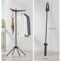 Sušák na prádlo Crenby 150 cm černý