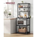 Kuchyňský regál Vasagle Vogues 60 cm černý