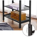 Odkládací stolek Vasagle Fioras 60 cm černý/hnědý