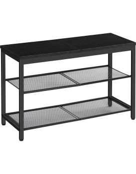 Botník s lavicí Vasagle Arvel 75 cm černý